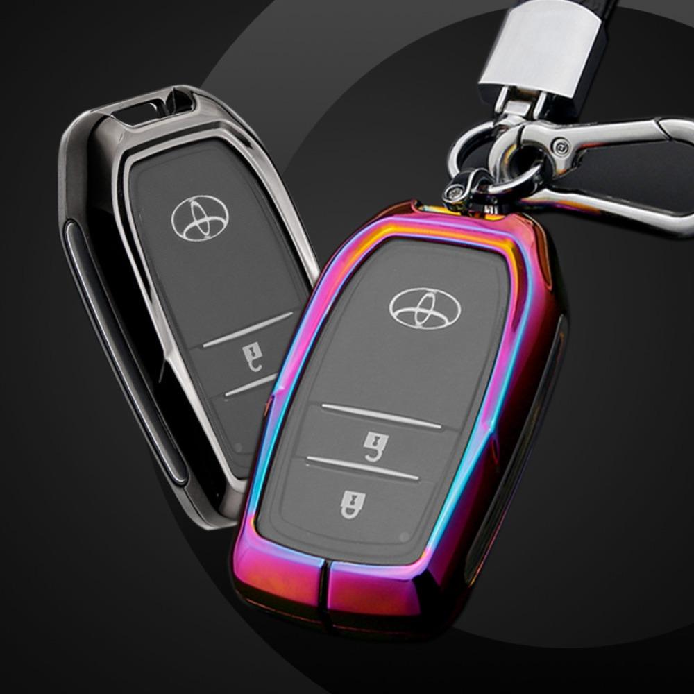 Premium Key Case for Toyota Camry RAV4 Corolla CHR Highlander Levin Keychain Holder