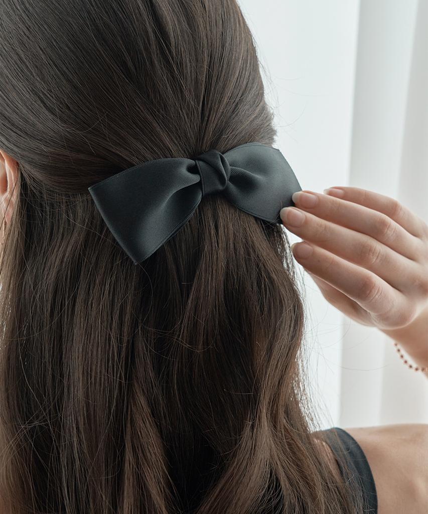 Ellejewelry Black Ribbon Hairpin Elhp004