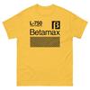 Betamax L-750 Videokassett Retro VHS Media T-shirt