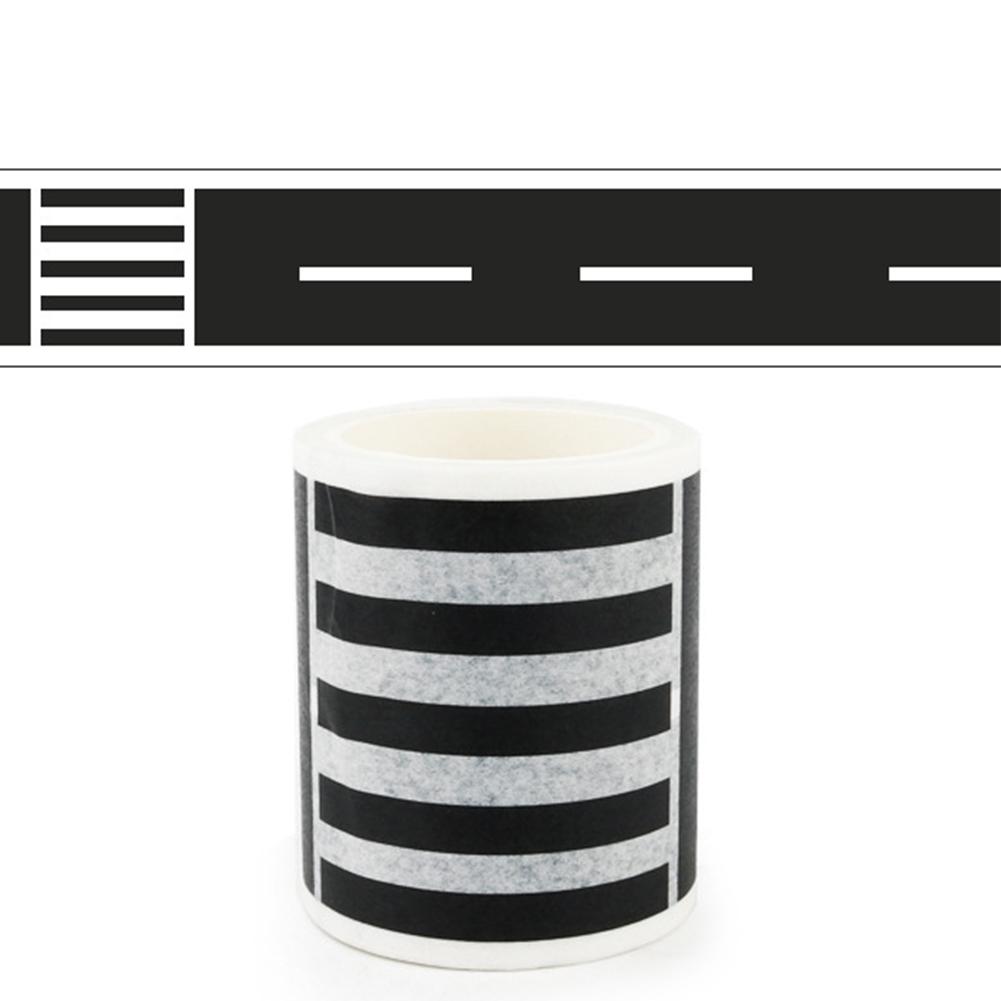 Parking Scene Toy Track Sticker Pattern Removable Set 18-25g