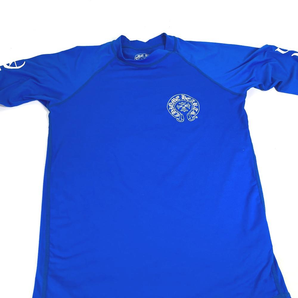 CHROME HEARTS Horseshoe CHPlus Swimwear Swimwear logo rashguard long sleeve tops
