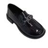 Fashion Block Heel Loafers Low Elegant Black Chunky Heels Ladies Pumps Round Toe Moccasins Women's Shoes Beau Today 2025 Trend 39 Shoe