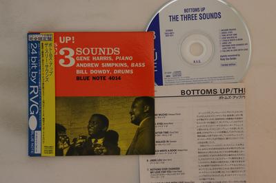 CD THREE SOUNDS  Bottoms Up TOCJ9071 BLUE NOTE 1999 Japan Obi Jazz Used