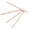 200pcs 1/8 X 3.94 Inch Round Wood Sticks Round Shape Hardwood Dowel Pins  DIY Projects