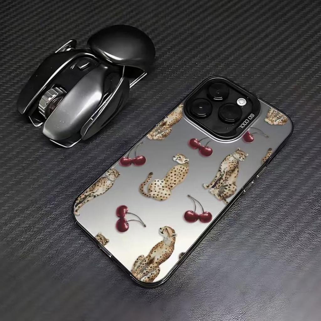 The new cherry is suitable for iphone17 mobile phone case 11 Apple 16promax/15 anti-drop 14pro13 Europe and America 12