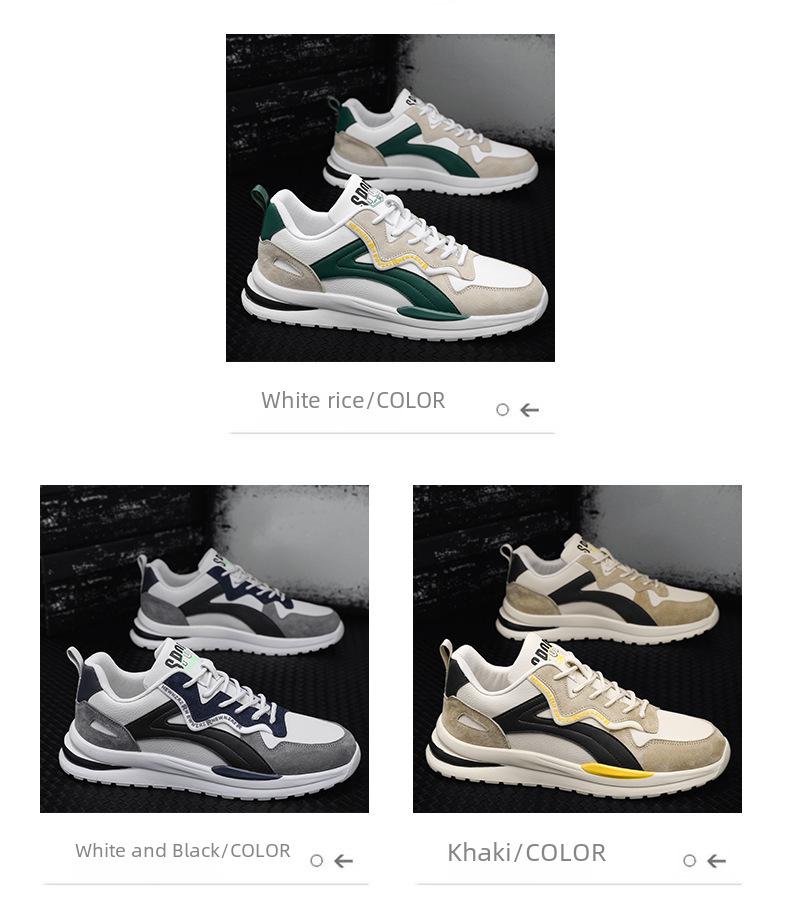 Herren 2023 Atmungsaktive Herbst Laufschuhe - Trendige Allround-Sport- & Freizeit-Dad-Sneaker