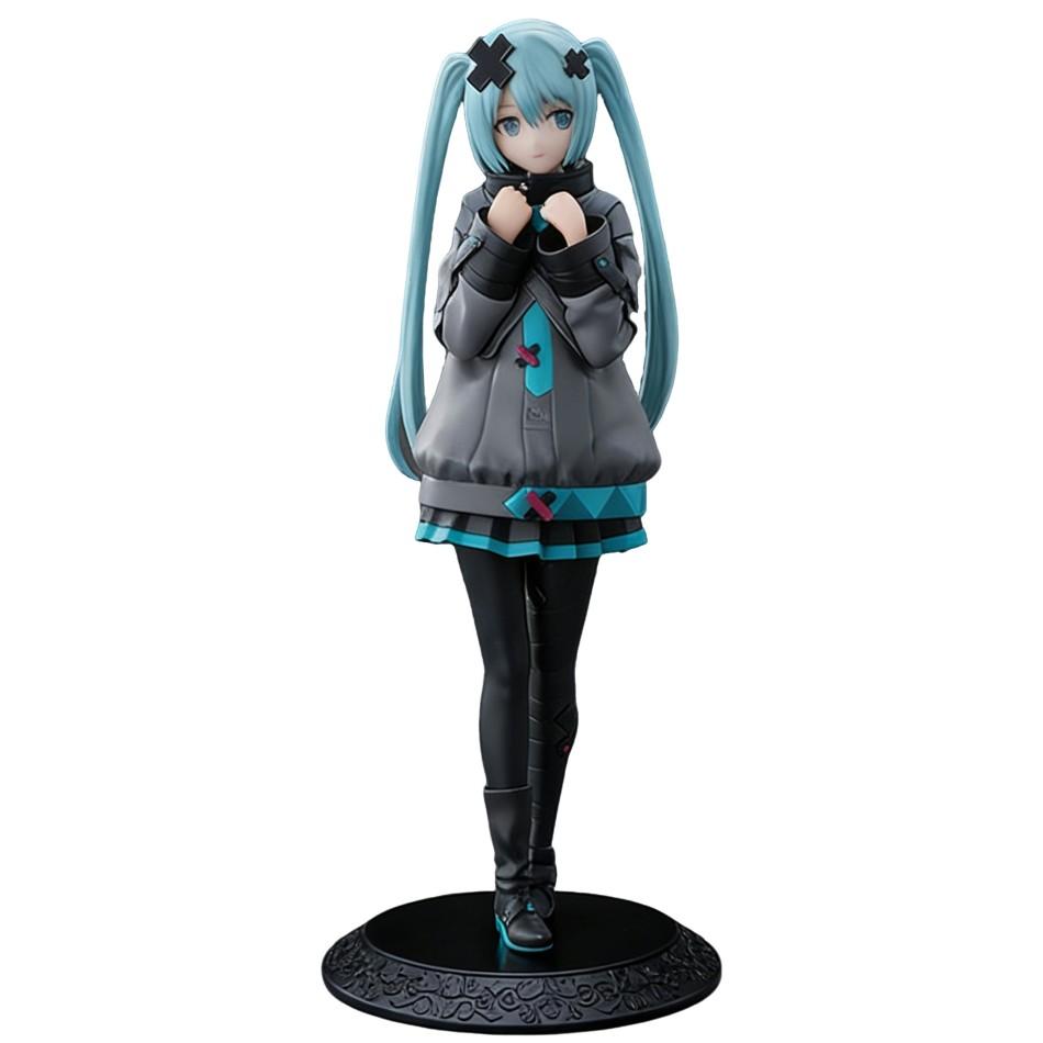 21cm Sexy Girl Hatsune Miku Anime Figure Fashion Subclture Miku Action Figure Christmas Gift PVC Collection Model Doll Toys