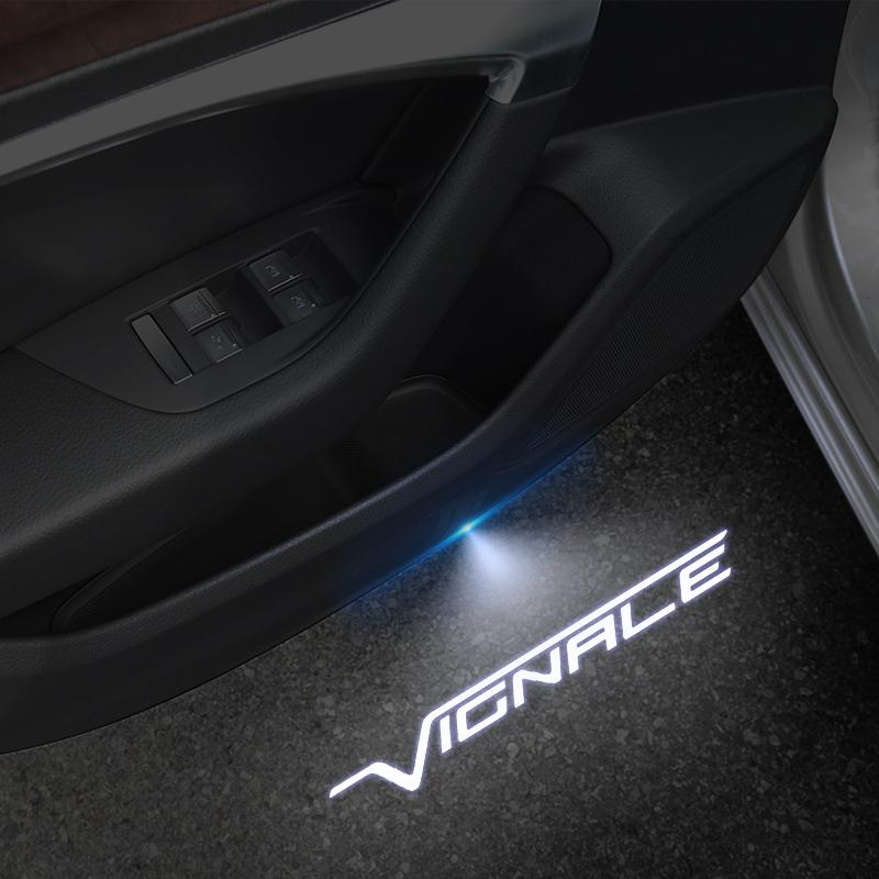 XXUI3 VICNALE ECOBOOST Crown Logo Wireless Courtesy Car Door Projector LED Welcome Lights For Ford Mondeo Focus Fiesta KUGA Decor