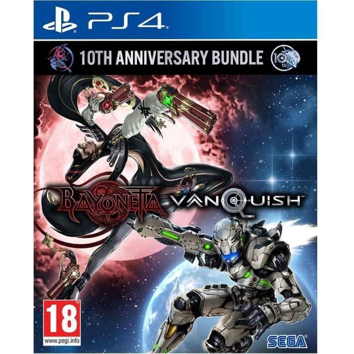 Bayonetta + Vanquish 10th Anniversary Paquet PS4