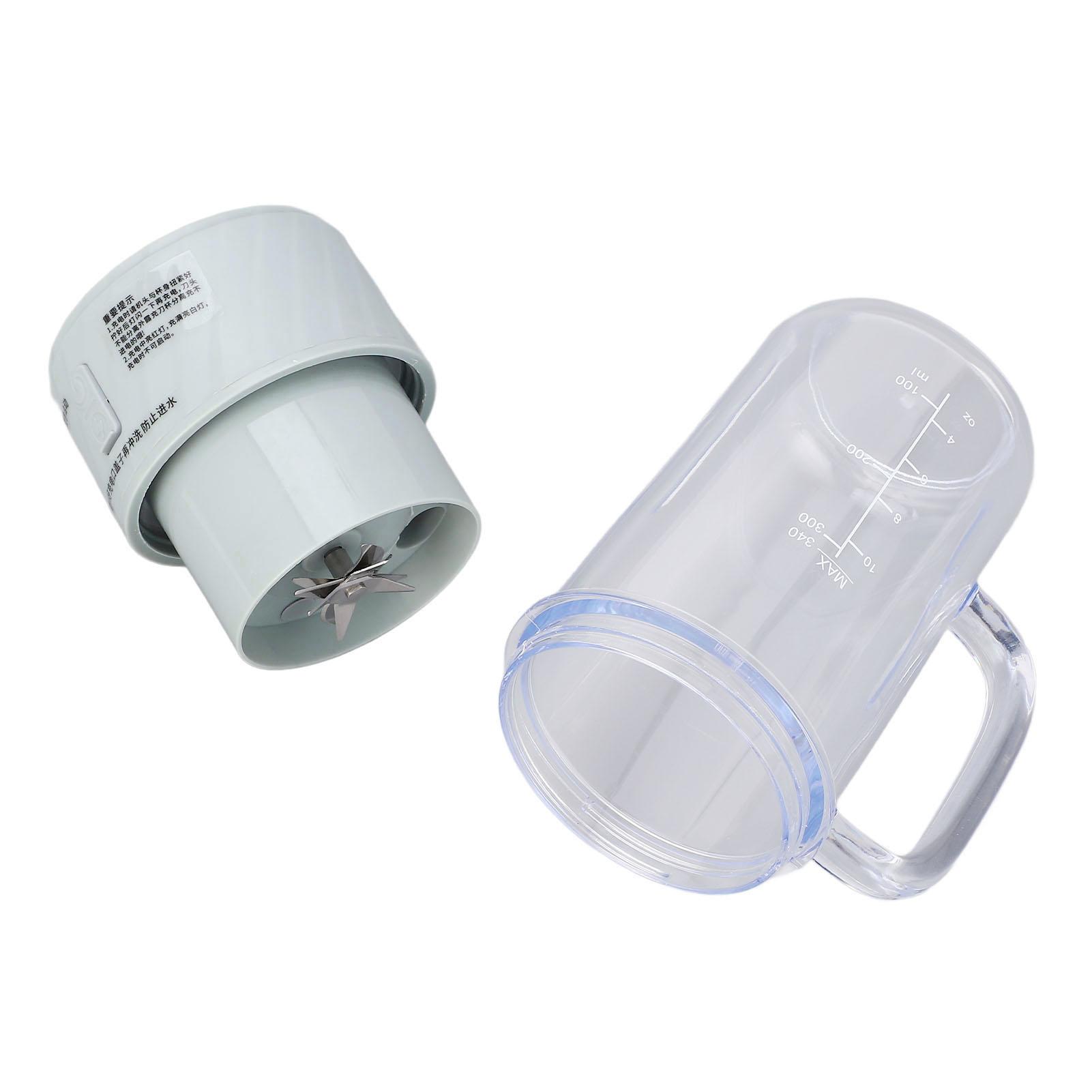 

Portable Blender Multifunctional Efficient Rechargeable 10 Blades Portable Juicing Cup for Sauces s Protein Powder Puree