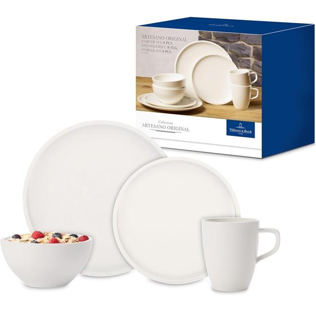 

Набор посуды Villeroy & Boch Artesano Original Starter, 8 предметов (1041308543)