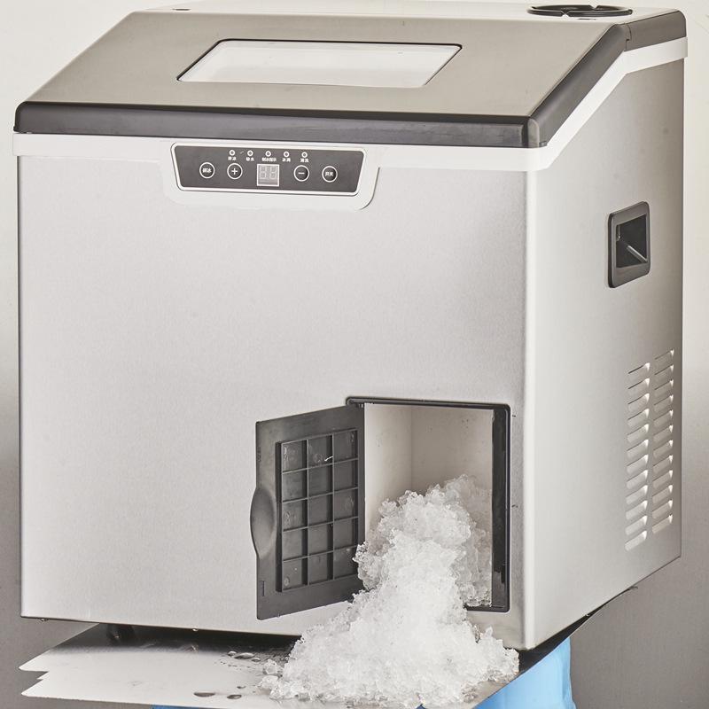 

Компактный льдогенератор европейского и американского производства на 40 кг — полностью автоматический, с функцией измельчения и приготовления кубиков льда EU Plug English Version