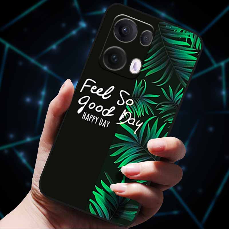 3D Flowers Emboss Fundas For OPPO Reno 13 Reno13 Pro 13F 5G Case Soft Silicone Phone Case for OPPO Reno13 Pro Back Cover Coque