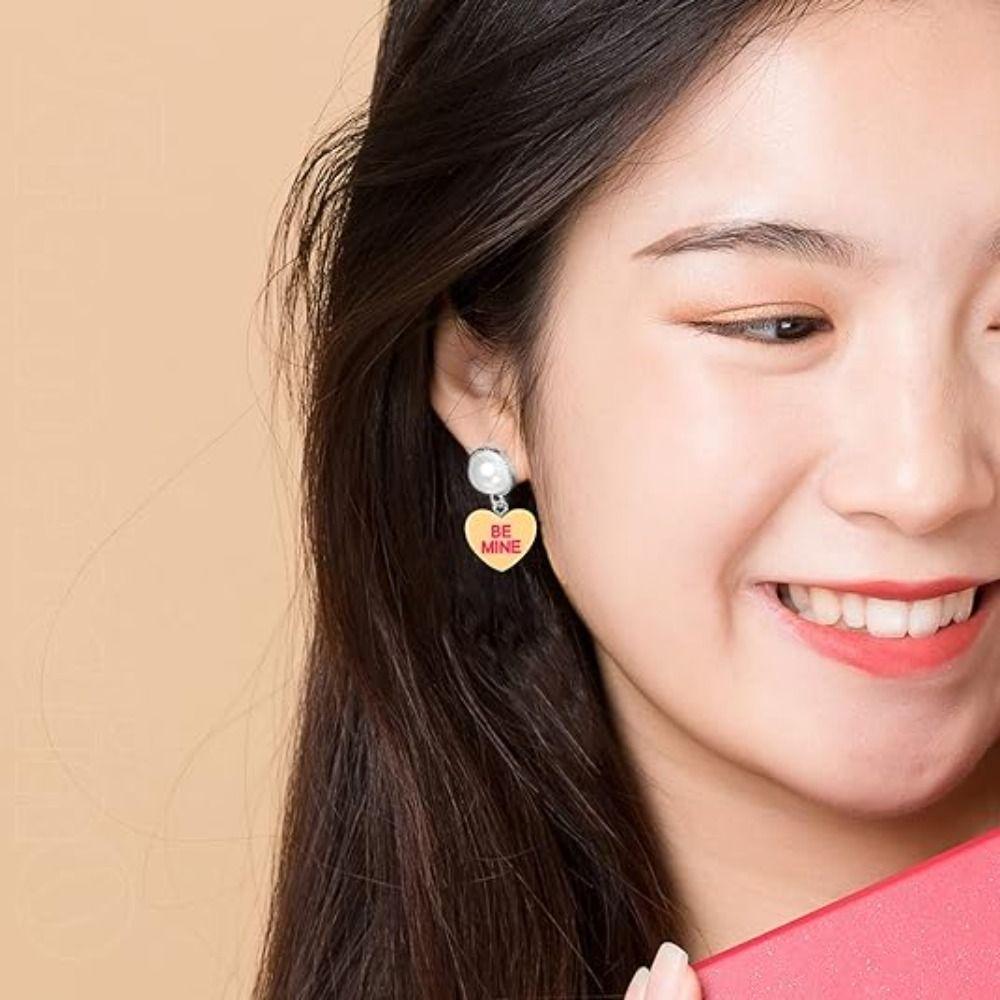 Resin Heart Charms Multicolour Charms Pendant Love Handmade Crafts Lovers