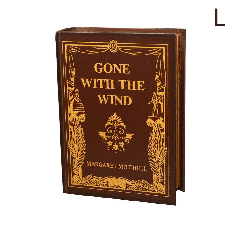 

Имитация книги, ящик для хранения, карман, тревожность, книжная полка, европейский ретро-орнамент для поддельных книг, украшение для офиса, модель книги, реквизит