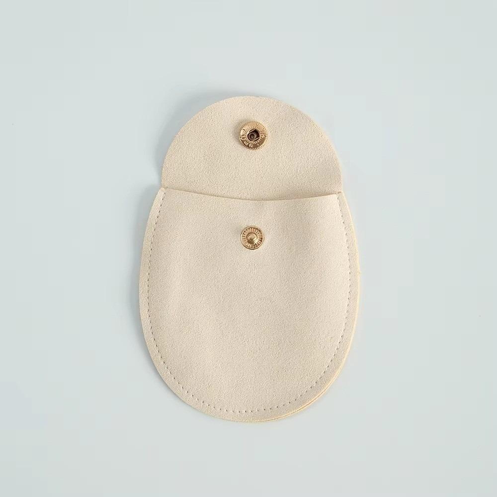 Presents Pouches Necklace Jewelry Pouches Microfiber Gift Package Bags Christmas Gift бежевый