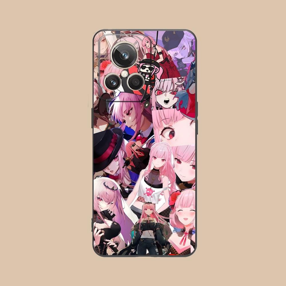 Holo Mori Calliope Matte TPU Mobile Phone Case for Realme GT 8 Neo Pro C75 73 71 C67 65 C55 53 C35 31 C20 15 Colorful Cover