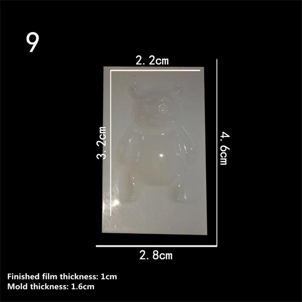 3D Cookie Cake Tray Silicone Mold Resin Drop Silicone Mold for DIY Party Dessert Muffin Biscuit Embossing Mould Box Christmas