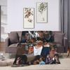 Jacob Elordi Flanelldecke Weiche Warme Überwurfdecke für Sofa Bett Dekorative Flauschige Tagesdecke Sofa Bettbezug