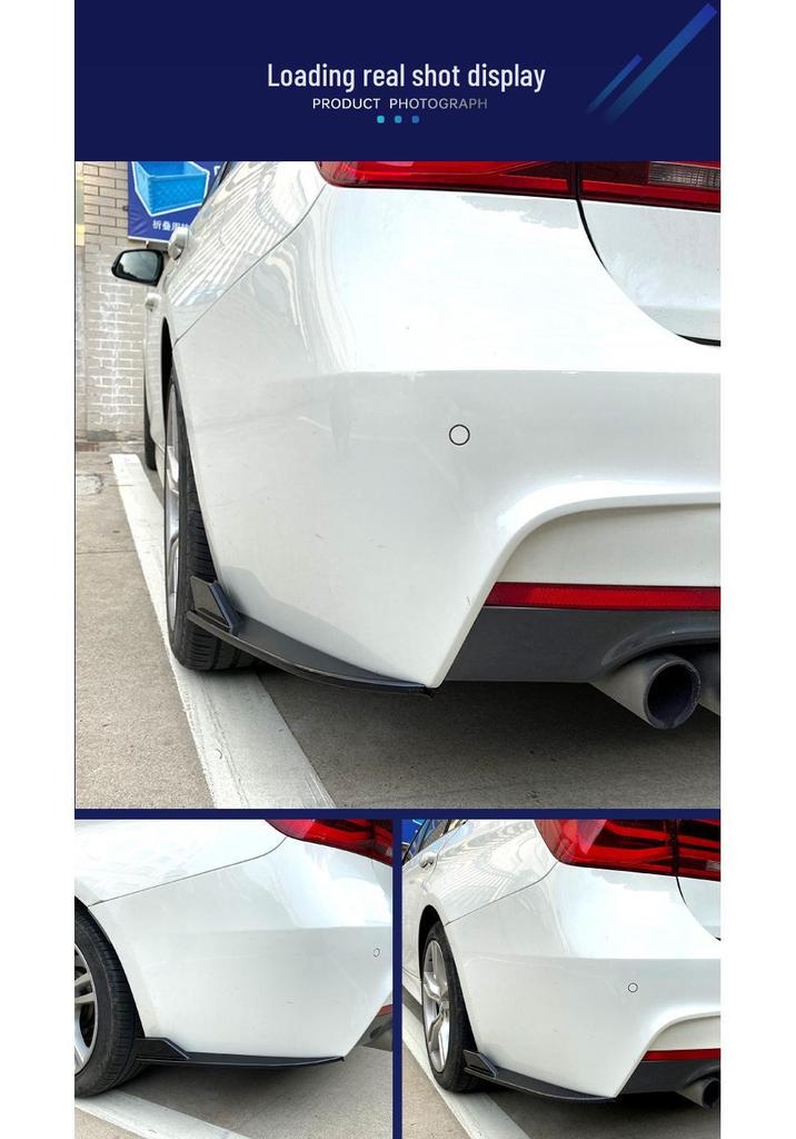 BMW Series Sport Front & Rear Lip Spoiler Grille Window Body Kit