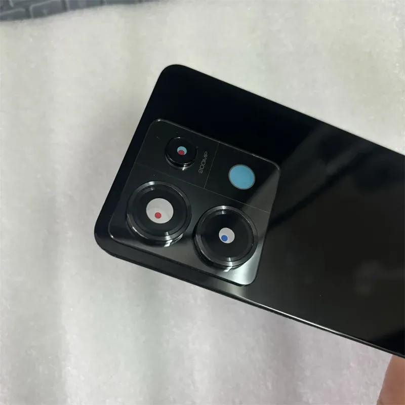 Battery Back Cover For Redmi Note 13 Pro 5G Rear Housing Glass Case Replace Repair Spare Part   Camera Lens