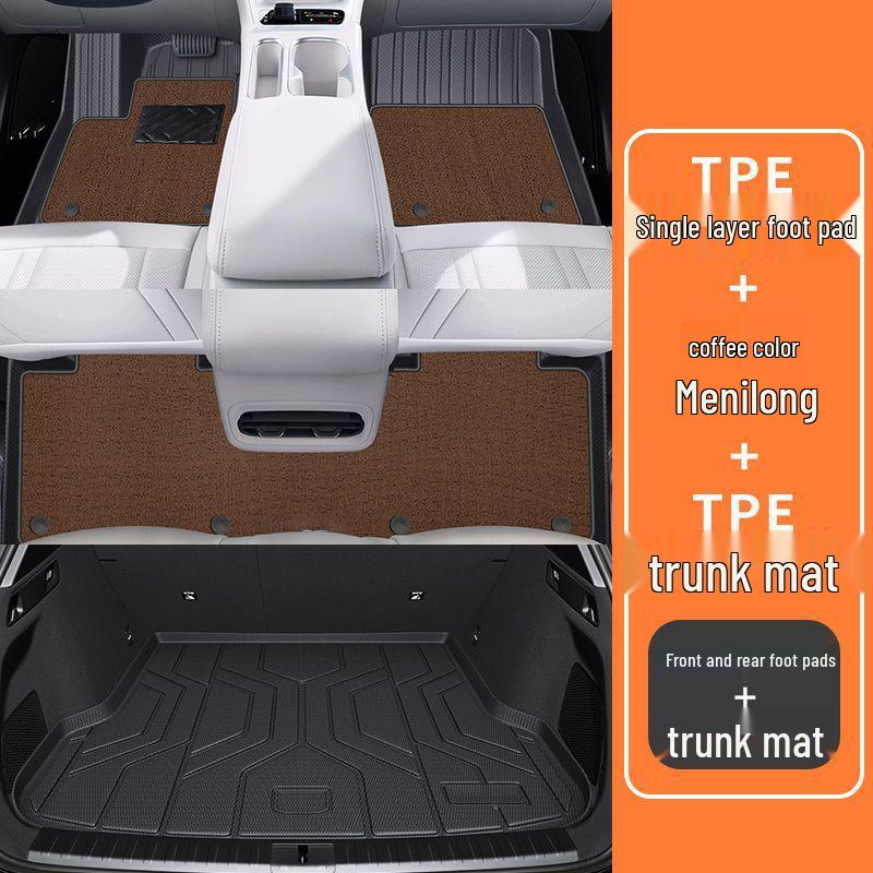 Geely Xingyuan TPE Youth Edition Floor Mats & Dream Carpet Trunk Mat Set - Full Coverage for 26 Models