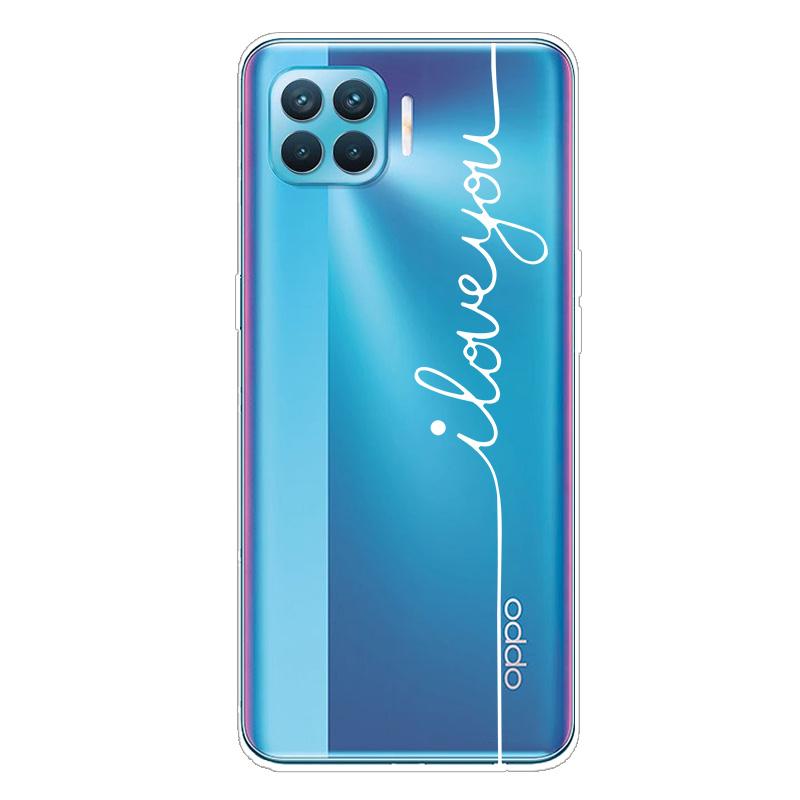 For OPPO Reno 4 Lite Case Transparent Soft TPU Silicon Phone Cover For OPPO Reno 4Z 5G Case Reno4 Lite Z A93 F17 Pro Clear Funda