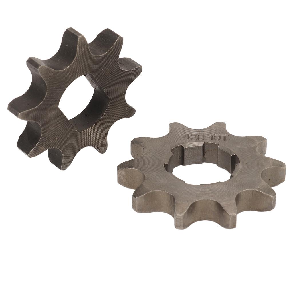 428 10 Tooth 20mm Sprocket Carbon Steel 9T 12X17mm H Hole Sprocket for Engine Replacement