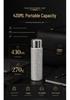 Large Capacity Pure Titanium Insulated Tea Cup with Steeping Separator - Elegant Design and Gift Box Included