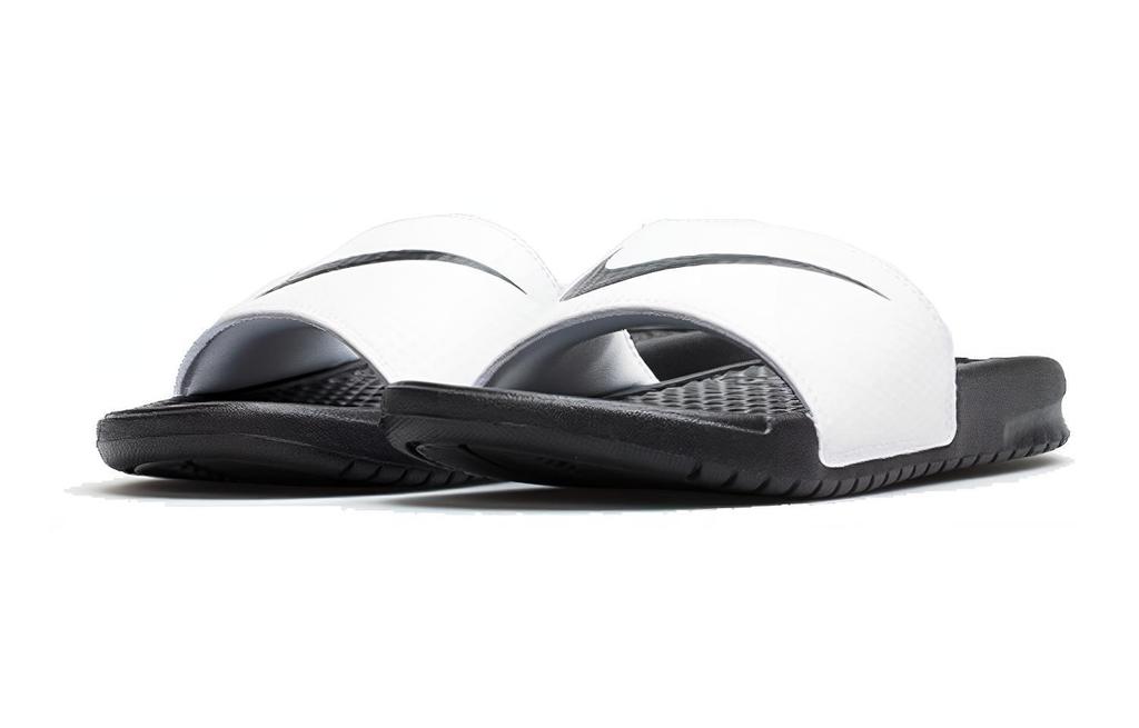 Nike Klapki Benassi Swoosh 'Black White' Women's 312432-102
