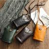 Johnature Leisure Natural Soft Real Cow Leather Women Small Bag Versatile Retro Solid Color Shoulder & Crossbody Bags