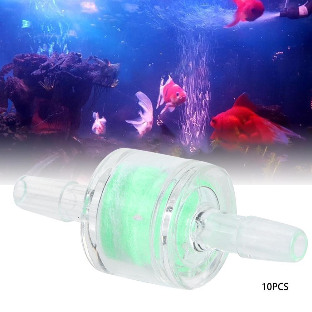 

10PCS Set Green Fish Tank Filter PP Plastic Aquarium Supplies Aquarium Filter Water Garden Pond 4MM