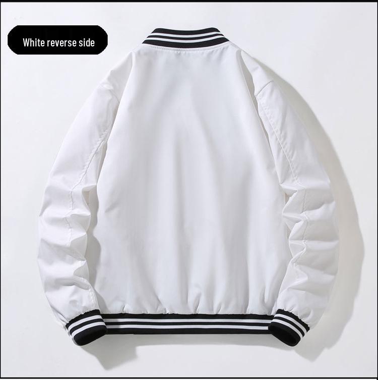 Men's Cross-Border Casual Stand Collar Baseball Jacket for Spring and Autumn