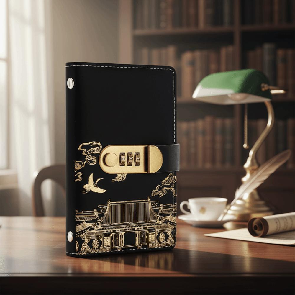 Chinese Style Saving Money Binder Wallet Storage Account Book Planner Organizer Girls Boys