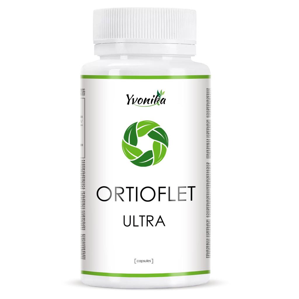 Ortioflet Ultra – pentru țiuit în urechi: 30 capsule.