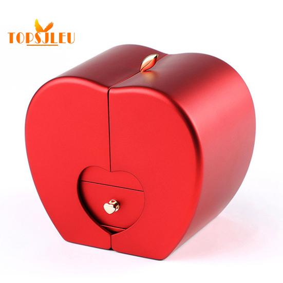 Colier pentru femei cu carcasă de depozitare, ultraușor, care nu se decolorează, colier bijuterii strălucitoare, felicitare, cadou de trandafiri conservați