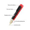 Electric indicator 90-1000V Non-Contact Socket Wall AC Power Outlet Voltage Detector Sensor Tester Pen LED light AC 110V-220V