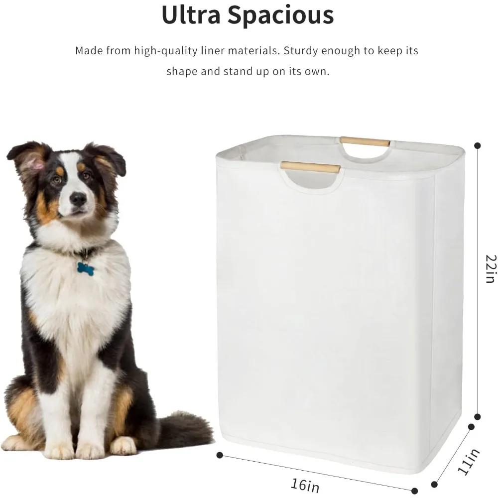 Large Laundry Basket Foldable Waterproof Dirty Clothes Basket Organizer Basket Toys Laundry Baskets Storage Fabric Organizers