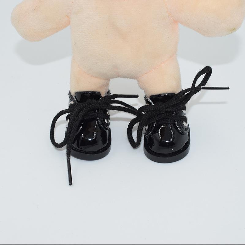 6-Point BJD 15cm Cotton Doll Shoes - 30cm Jointed Doll Leather Dress-up Accessories