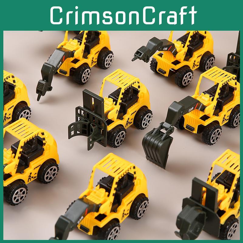 Simulation Mini Inertia Engineering Vehicle Children Toy For Early Development And Play