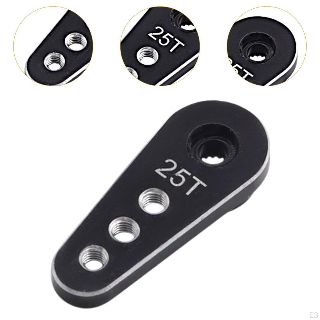 25T Metal Servo Arm 25 Teeth Extension Steering 1:10 Waterproof Portable RC Core for 995