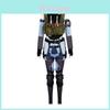 Costume Cosplay Delta Force Action per Donna con Tessuto Spandex per Halloween ed Eventi di Giochi