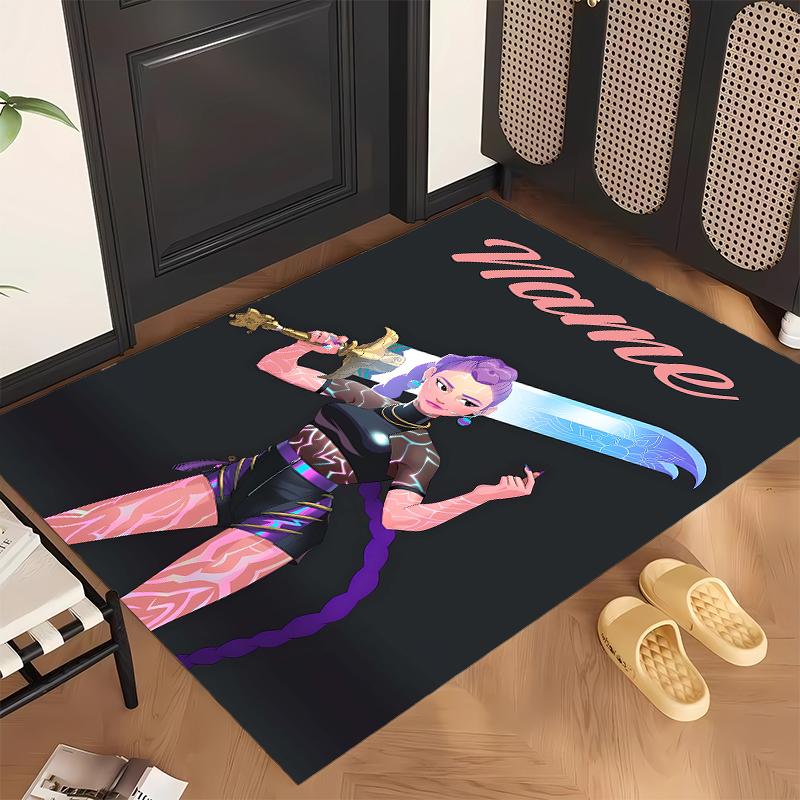 Rumi (28) Tappeto da Ufficio Personalizzato con Nome Decorazione Elegante per Soggiorno Camera da Letto Cucina