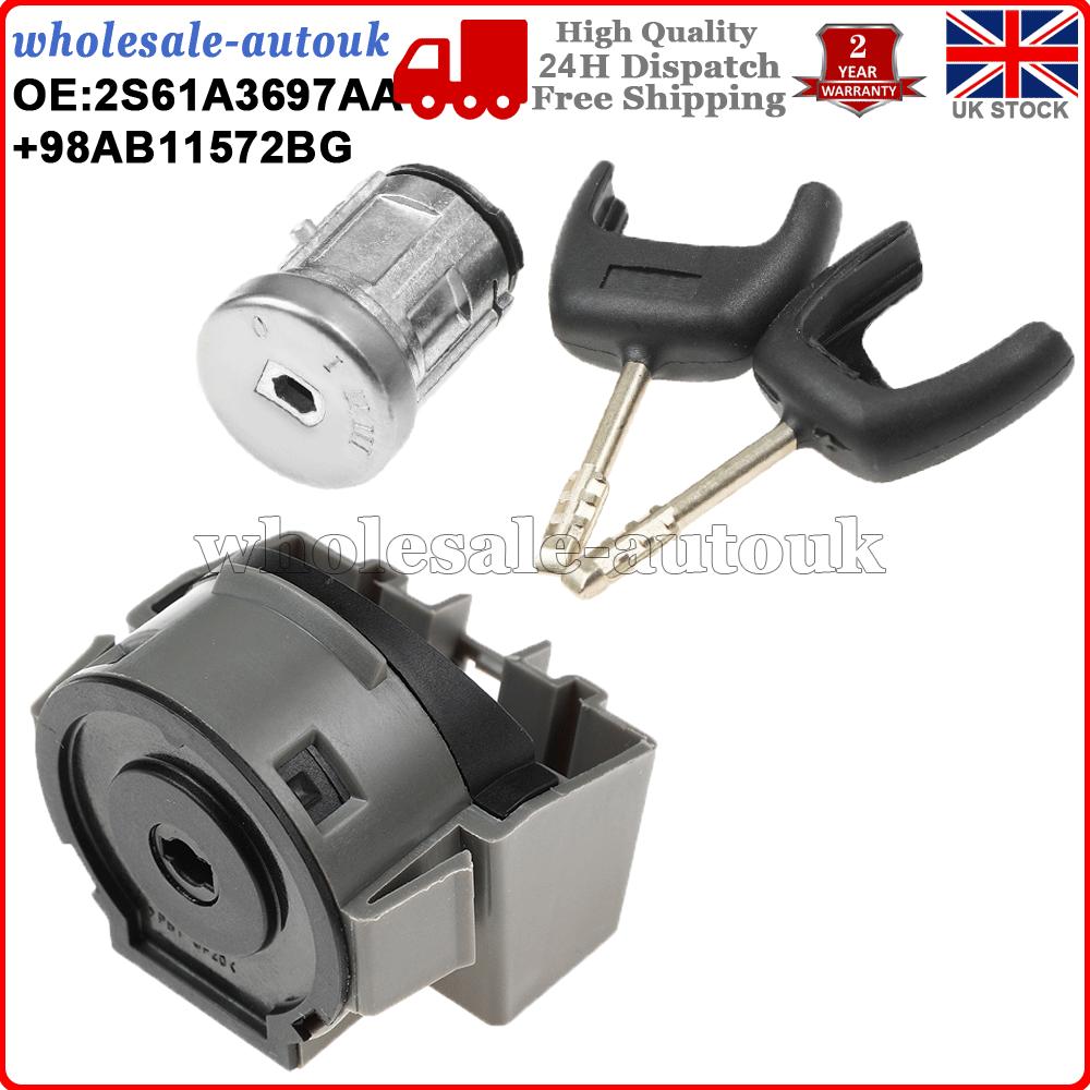 Ignition Switch & Lock Barrel Kit For Ford Transit Focus Fiesta 2002--2008 7 pin
