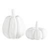 Pumpkin Ceramic Figurines Simulated Pumpkin Statue White Pumpkins Halloween Decorative Accessories Home Decoration Accessories