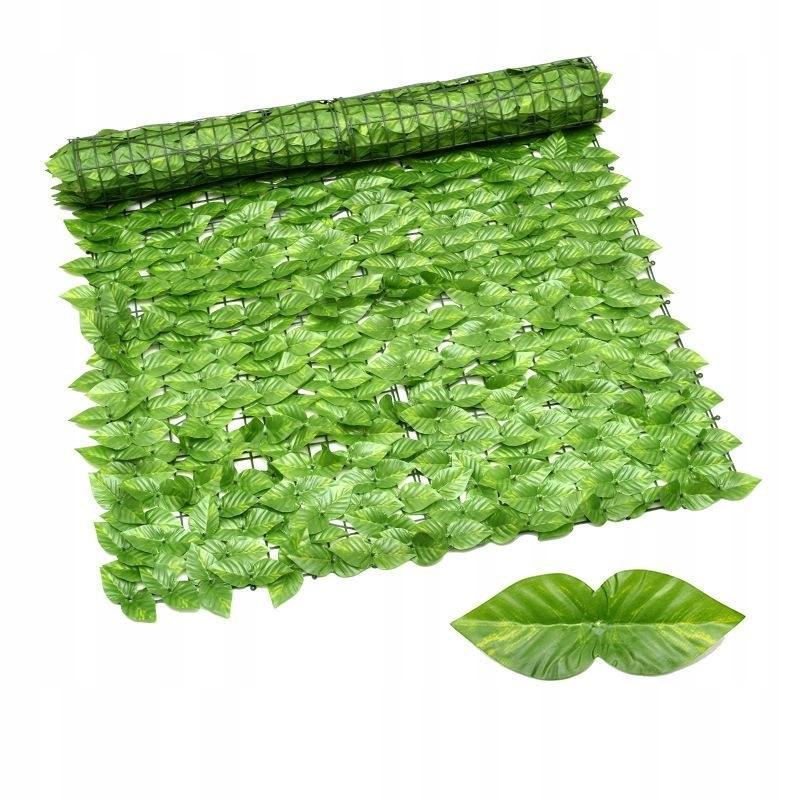 Artificial Hedge Ivy Fence Balcony Fence Wall Roof Shadow 300X50Cm