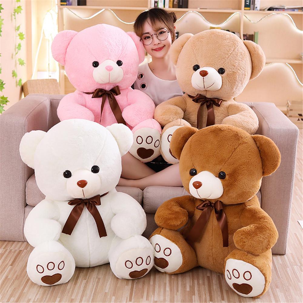 Plüschtier Bär mit Band - Qixi Festival, Valentinstag & Geburtstagsgeschenk für Mädchen, Hochzeitsfigur