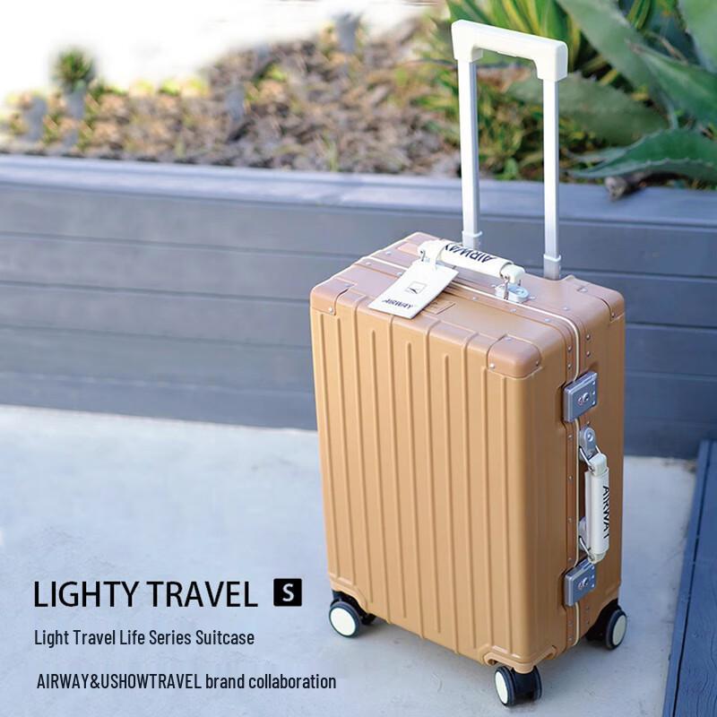 Japanese Style ABS+PC Shock-Absorbing Spinner Luggage 24 Inch