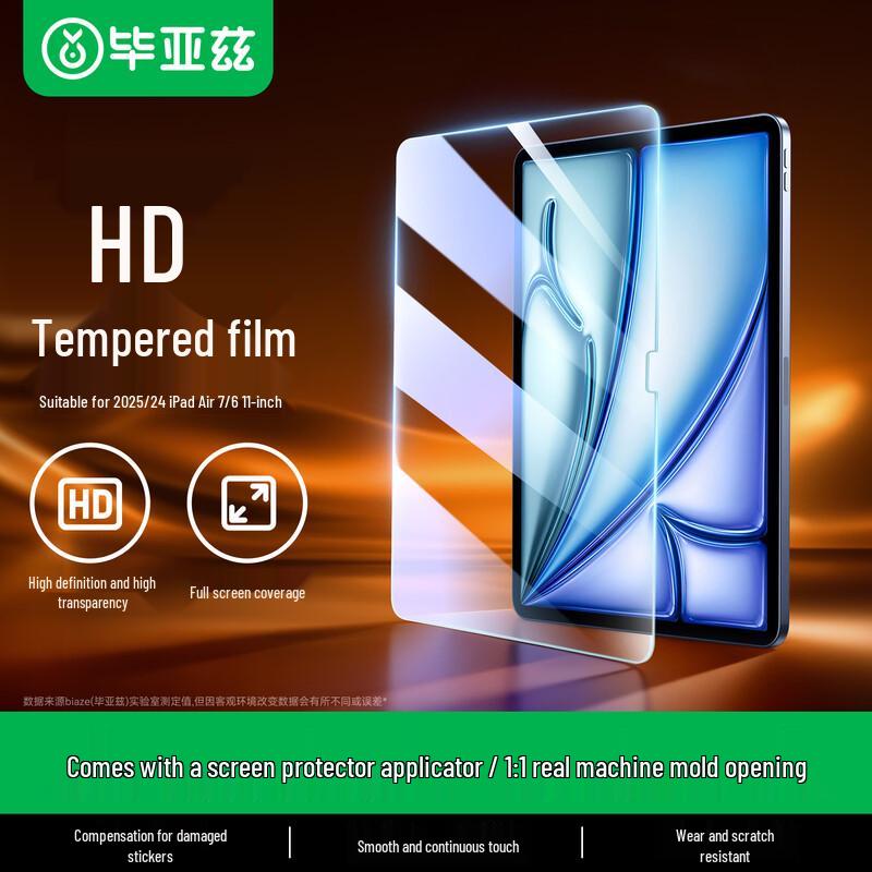 Biaze Tempered Glass Screen Protector for Apple iPad