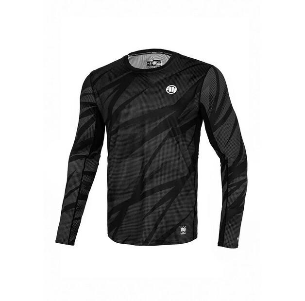 Спортивная футболка с длинным рукавом PITBULL Longsleeve Mesh Performance Pro plus Dot Camo II EU S